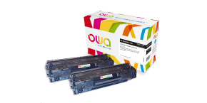 OWA Armor toner pro HP LJ P1002,1100,1102,1103,1104,1106,1108,M1130,1132,1136,1210,1212  2x1600 stran, CE285AD, black