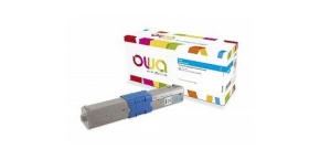 OWA Armor toner pro OKI C301, C321, MC332, MC342, 1500p, 44973535, modrá/cyan