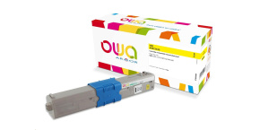 OWA Armor toner pro OKI C301, C321, MC332, MC342, 1500p, 44973533, žlutá/yellow