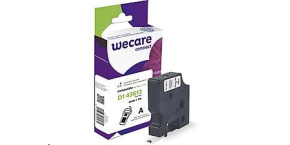 WECARE ARMOR páska pro DYMO S0720780, černá/bílá, 6mm x 7m