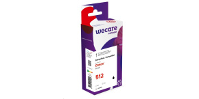 WECARE ARMOR cartridge pro CANON Pixma MP250, MP270 (PG512) black 15ml, 485 str