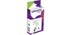 WECARE ARMOR páska pro DYMO S0720670, černá/průhledná, 9mm x 7m