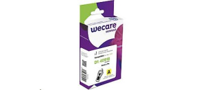 WECARE ARMOR páska pro DYMO S0720730, černá/žlutá, 9mm x 7m