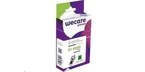 WECARE ARMOR páska pro DYMO S0720740, černá/zelená, 9mm x 7m