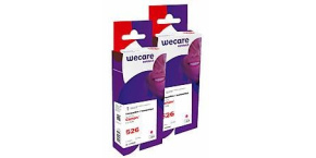 WECARE Armor cartridge pro CANON iP4850 (CLI526M), sada červená, 2x10,5ml