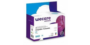 WECARE ARMOR cartridge pro HP OfficeJet Pro 8218, 8710, 8720, 8730, 8740 (3HZ52AE) černá/black+1C+1M+1Y/HC 1x53/3x26ml