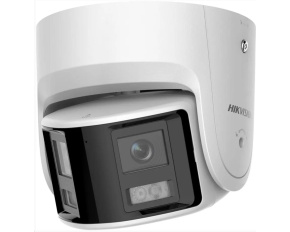 HIKVISION DS-2CD2347G2P-LSU/SL(2.8MM)(C), 4MPix IP Turret ColorVu AcuSense panoramatická kamera; LED 30m, WDR 130dB, Aud