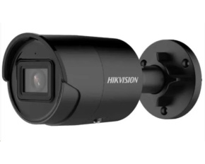 Hikvision DS-2CD2043G2-IU(2.8mm)(BLACK), 4MPix IP Bullet kamera; IR 40m, mikrofon, IP67, černá