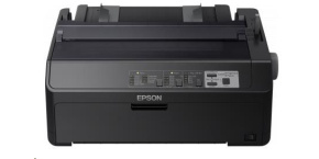 EPSON tiskárna jehličková LQ-590IIN, A3, 24 jehel, high speed draft 550 zn/s, 1+6 kopii, USB 2.0, Ethernet