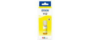 EPSON ink bar 112 EcoTank Pigment Yellow ink bottle