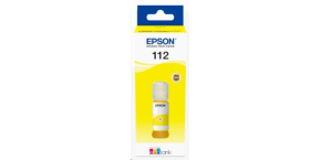 EPSON ink bar 112 EcoTank Pigment Yellow ink bottle