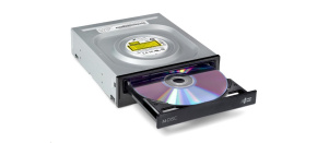 HITACHI LG - interní mechanika DVD-W/CD-RW/DVD±R/±RW/RAM/M-DISC GH24NSD5, 24x SATA, Black, bulk bez SW