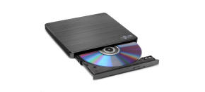 HITACHI LG - externí mechanika DVD-W/CD-RW/DVD±R/±RW/RAM GP60NB60, Slim, Black, box+SW