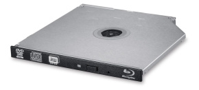 HITACHI LG - interní mechanika BD-W/CD-RW/DVD±R/±RW/RAM/M-DISC BU40N, Slim, 9.5 mm Tray, Black, bulk bez SW