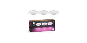 PHILIPS Hue bodové světlo WACA Slim S. 1000lm, 8,3W, bílá - MULTIPACK 3ks