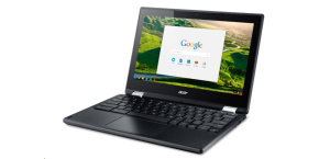 ACER NTB EDU Chromebook 311 (C733T-C3YV) - 11,6" touch HD,Celeron N4120,4GB,64GB,Intel UHD Graphics 600,Chrome OS,Černá