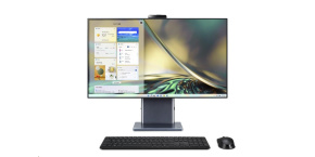 ACER PC AiO Aspire S27-1755, i5-1240P,27" 2560x1440,16GB,512GB M.2 SSD,Intel Iris X,Original W11,wireless kybd & mouse