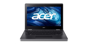 ACER NTB EDU TravelMate Spin B3 (TMB311RN-33-TCO-C0QL),Intel N100,11.6" FHD,4GB,128G SSD,Intel UHD,W11P,ShaleBlack