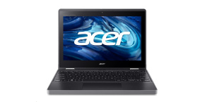 ACER NTB EDU TravelMate Spin B3 (TMB311RN-33-TCO-C8FT),Intel N100,11.6" FHD,8GB,256GB SSD,Intel UHD,W11P,ShaleBlack