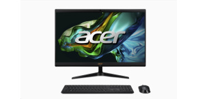 ACER PC AiO Aspire C24-1800, i3-1305U,23,8" FHD,8GB,512GB M.2 SSD,IrisXe,ESHELL,USB KB+mouse,black