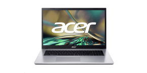 ACER NTB Aspire 3 (A317-54-58Y3),i5-1235U, 17,3" FHD,16GB,512GB SSD,Intel Iris Xe,W11H,Pure Silver