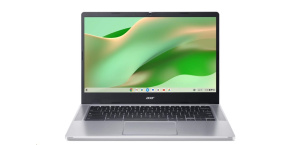 ACER NTB Chromebook 314 (CB314-4H-C3M0),Intel N100,14" FHD,4GB,128 eMMC,Intel UHD,ChromeOS,PureSilver