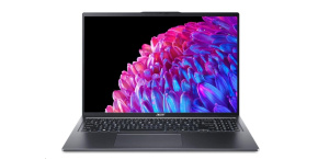 ACER NTB Swift Go 16 (SFG16-72-72QM), Core Ultra 7 155U,16" 1920x1200,16GB,1TB SSD,Intel Arc,W11H,Gray