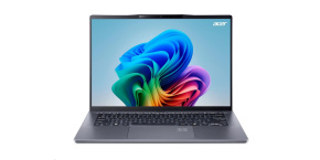 ACER NTB Swift Go 14 AI (SFG14-01-X2KK),Snapdragon XPlus X1P,14.5"WUXGA,16GB,1024GB SSD,Qualcomm Adreno,Win11H,Gray