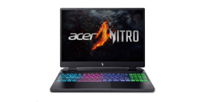 ACER NTB Nitro 16 (AN16-42-R0GF),Ryzen9 8945HS,16" WQXGA,32GB,1024GB SSD,GeForce RTX 4070,W11H,Black