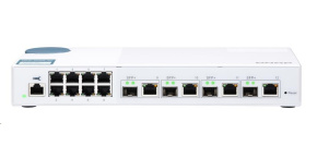 QNAP switch QSW-M408-4C (8xGbE,4x10GbE/SFP+combo)