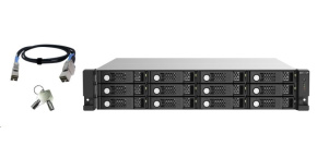 QNAP TL-R1220Sep-RP rozšiřující jednotka QNAP NAS (12xSAS/SATA,4xSFF-8644,RP)