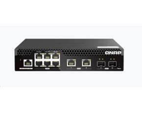 QNAP switch QSW-M2106R-2S2T (2xSFP+,2x10GbE,6x2,5GbE)