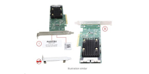 FUJITSU RAID CP600i FH/LP - PSAS - RAID Levels  0, 1, 10 - 8ks HDD - no cache - TX1320M6 TX1330M6 RX1330M6 RX1440M2