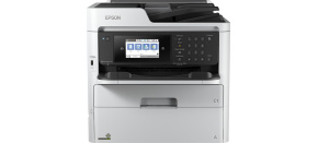 BAZAR - EPSON tiskárna ink WorkForce Pro WF-C579RDWF, RIPS, 4v1, A4, 24ppm, Ethernet, WiFi (Direct), Duplex - Poškozený