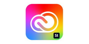 Adobe Creative Cloud for teams All Apps with Adobe Stock MP ENG COM NEW 1 User, 1 Month, Level 4, 100+ Lic