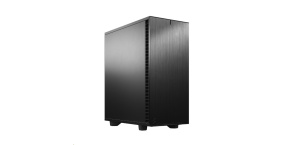 FRACTAL DESIGN skříň Define 7 Compact Black, USB 3.1 Type-C, 2x USB 3.0, bez zdroje, mATX