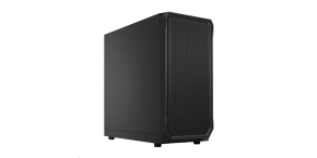 FRACTAL DESIGN skříň Focus 2 Black Solid, 2x USB 3.0, bez zdroje, mATX