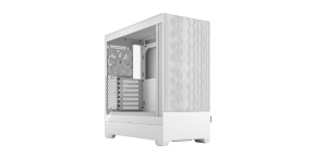 FRACTAL DESIGN skříň Pop Air White TG Clear Tint, 2x USB 3.0, bez zdroje, ATX