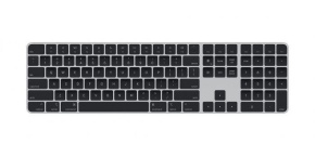 APPLE Magic Keyboard (Touch ID, Numeric Keypad) - Black Keys - CZ