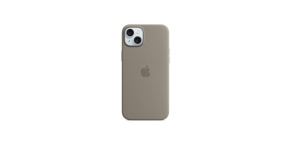 APPLE iPhone 15 Plus Silicone Case with MagSafe - Clay