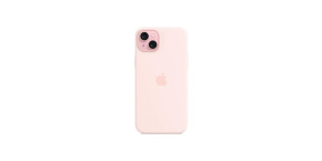 APPLE iPhone 15 Plus Silicone Case with MagSafe - Light Pink