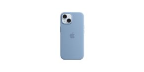 APPLE iPhone 15 Silicone Case with MagSafe - Winter Blue