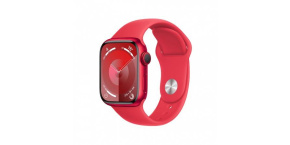 APPLE Watch Series 9 GPS 45mm RED Aluminium Case with RED Sport Band - M/L