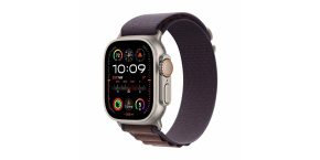 APPLE Watch Ultra 2 GPS + Cellular, 49mm Titanium Case with Indigo Alpine Loop - Medium