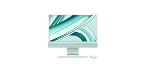 APPLE 24-inch iMac with Retina 4.5K display: M3 chip with 8-core CPU and 8-core GPU, 256GB SSD - Green