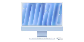 Apple iMac 24'' 4.5K display M4 chip 8-core CPU and 8-core GPU, 16GB, 256GB SSD - Blue