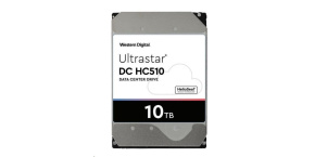 Western Digital Ultrastar® HDD 10TB (HUH721010ALE601) DC HC510 3.5in 26.1MM 256MB 7200RPM SATA 512E SED