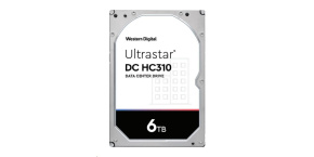 Western Digital Ultrastar® HDD 6TB (HUS726T6TALE6L4) DC HC310 3.5in 26.1MM 256MB 7200RPM SATA 512E SE (GOLD WD6002FRYZ)