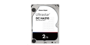 Western Digital Ultrastar® HDD 2TB (HUS722T2TALA604) DC HA210 3.5in 26.1MM 128MB 7200RPM SATA 512N SE (GOLD WD2005FBYZ)