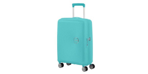 American Tourister SOUNDBOX SPINNER 55/20 TSA EXP POOLSIDE BLUE